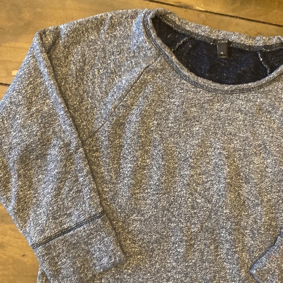 J crew navy Raglan sweatshirt light layer size xL‎ - Picture 2 of 5